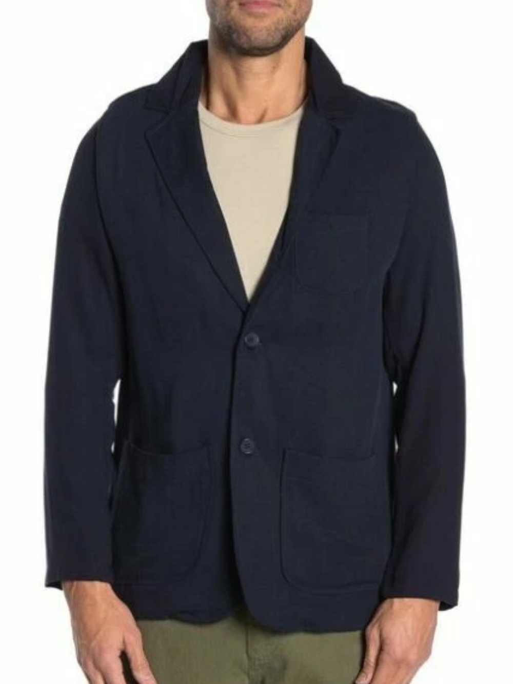 ONIA Hugo Men's Jacket in Deep Navy $195, Sz XL,  Nwt!